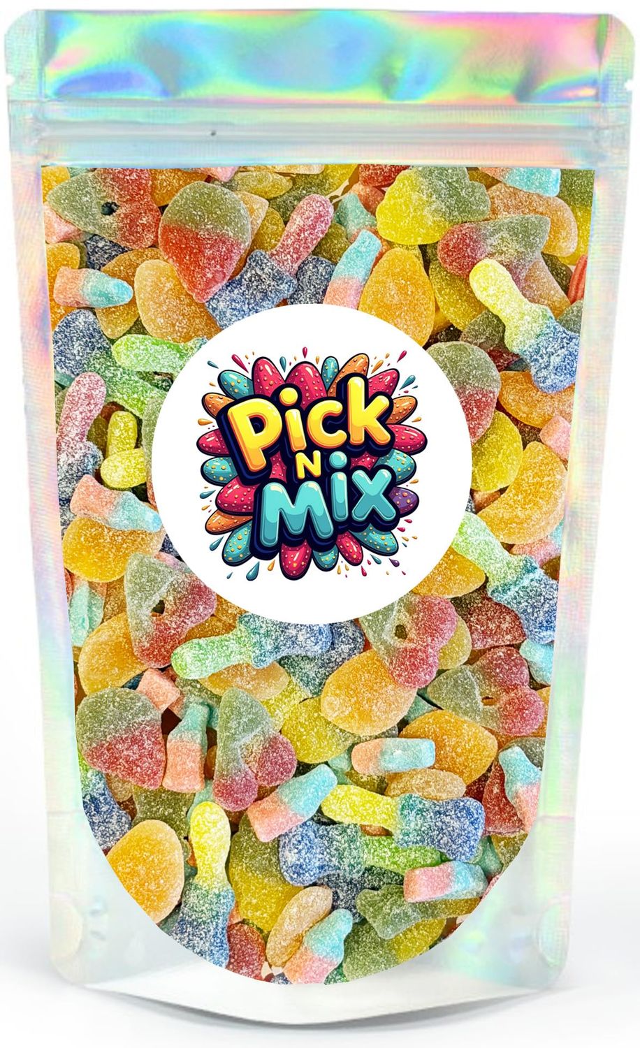 Large 800g Fizzy Pick and Mix Sweets Bag - Modern &amp; Retro Candy Mix - Resealable Bulk Sweets for Sharing, Parties &amp; Gifts