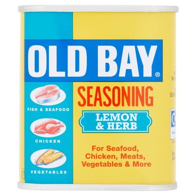 Old Bay Lemon & Herb Seasoning 75 G Flavourful Taste Blend of 14 Herbs and Spices with Lemon Versatile Spice, All-purpose Seasoning Perfect for Vegetables, Chicken, Fish, Pasta and Pop Corn