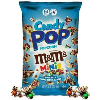 Candy Pop M&amp;M Minis Popcorn 5.25oz (149g)
