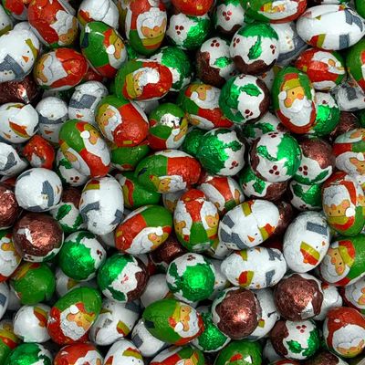 Christmas Festive Chocolate Foils 1kg Bagâ ¦