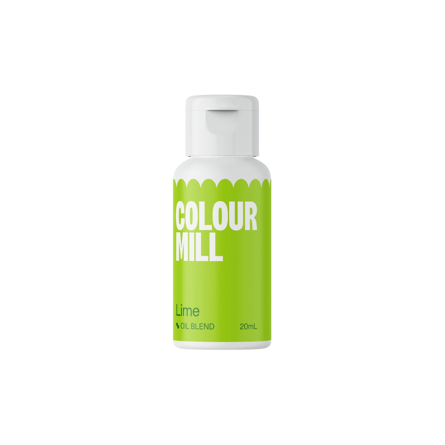 Colour Mill Oil Blend Food Colouring Lime: Next Generation Oil Based Food Colours - 20 ml