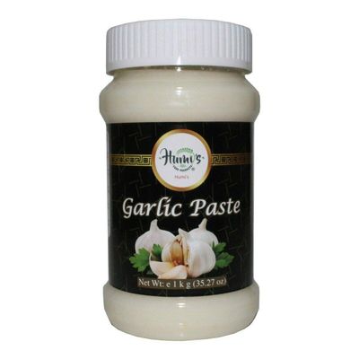HUMI'S GARLIC PASTE AUTHENTICATE TASTE GREAT FLAVOUR NEW PACK 1 KG