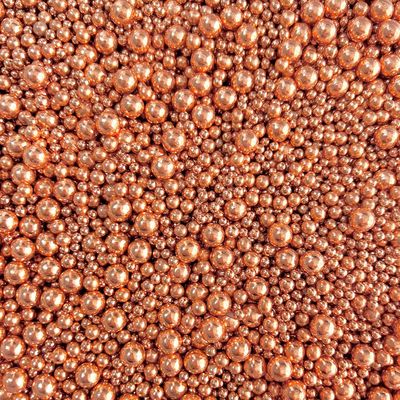 Rose Gold Metallic Sprinkles pearls cupcake cake toppers balls 100s and 1000s rods mix blend gold wedding decoration birthday cakes cupcakes topper OPULENCE