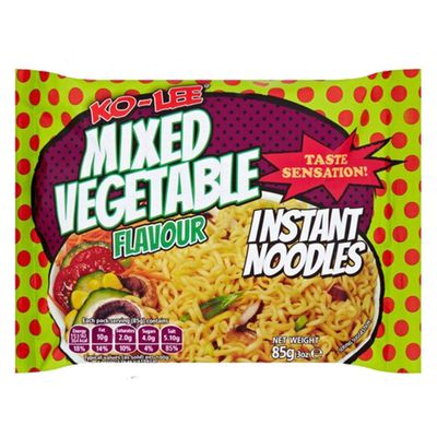 Kolee Taste Sensation Instant Noodles Mix Vegetable Flavour (Pack of 30)