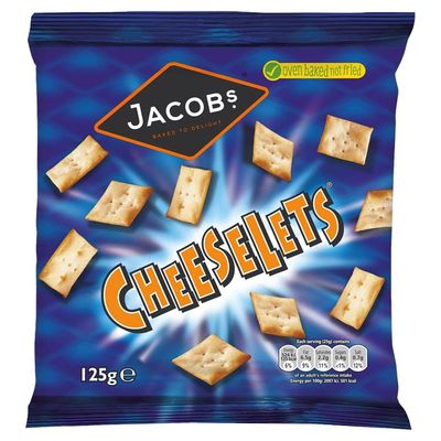 JACOB'S Cheeselets, 125 g (Pack of 15)