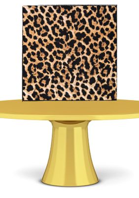 LEOPARD Print A4 Cake Wrap/Cake Ribbon Cake Topper icing paper
