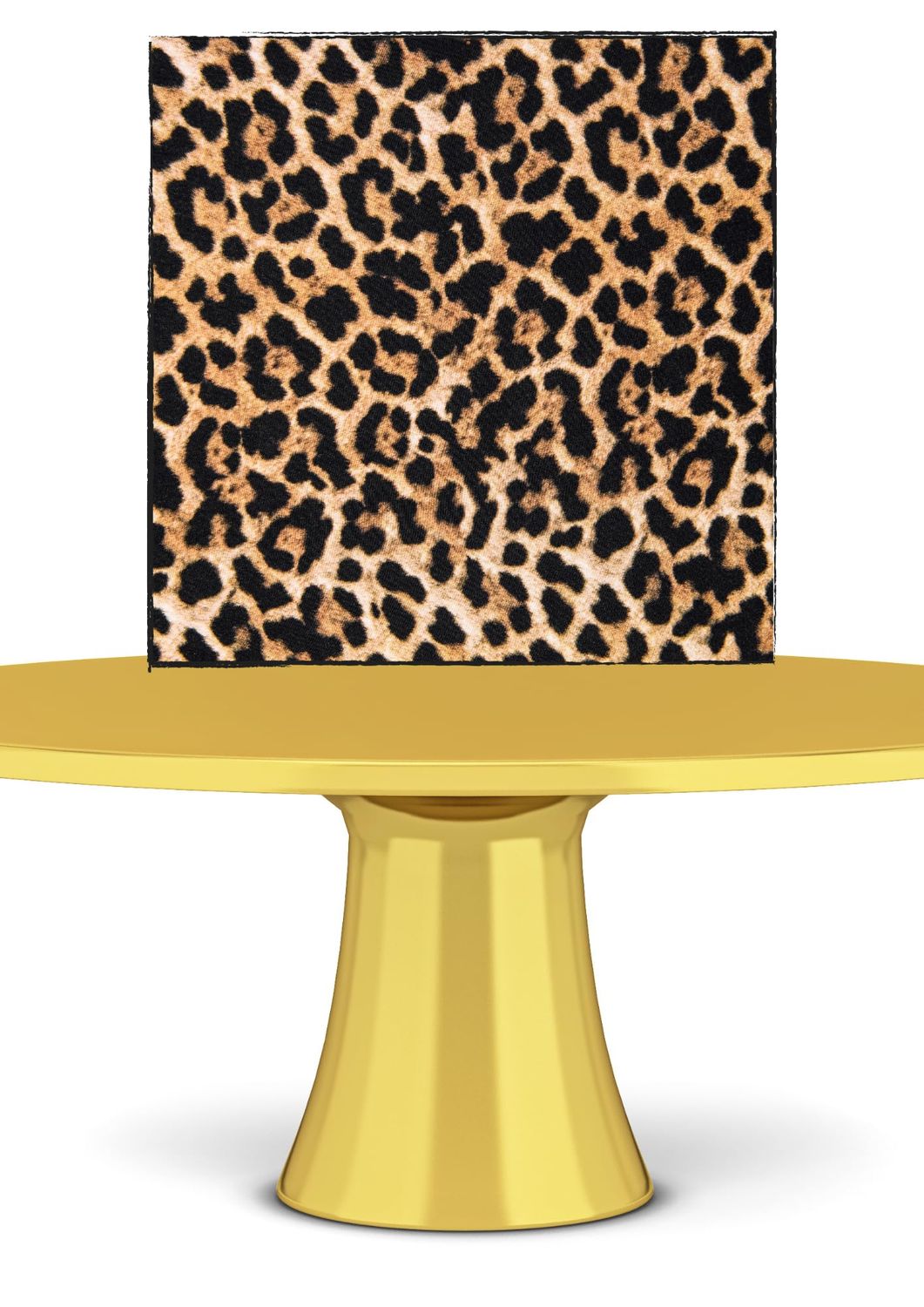 LEOPARD Print A4 Cake Wrap/Cake Ribbon Cake Topper icing paper
