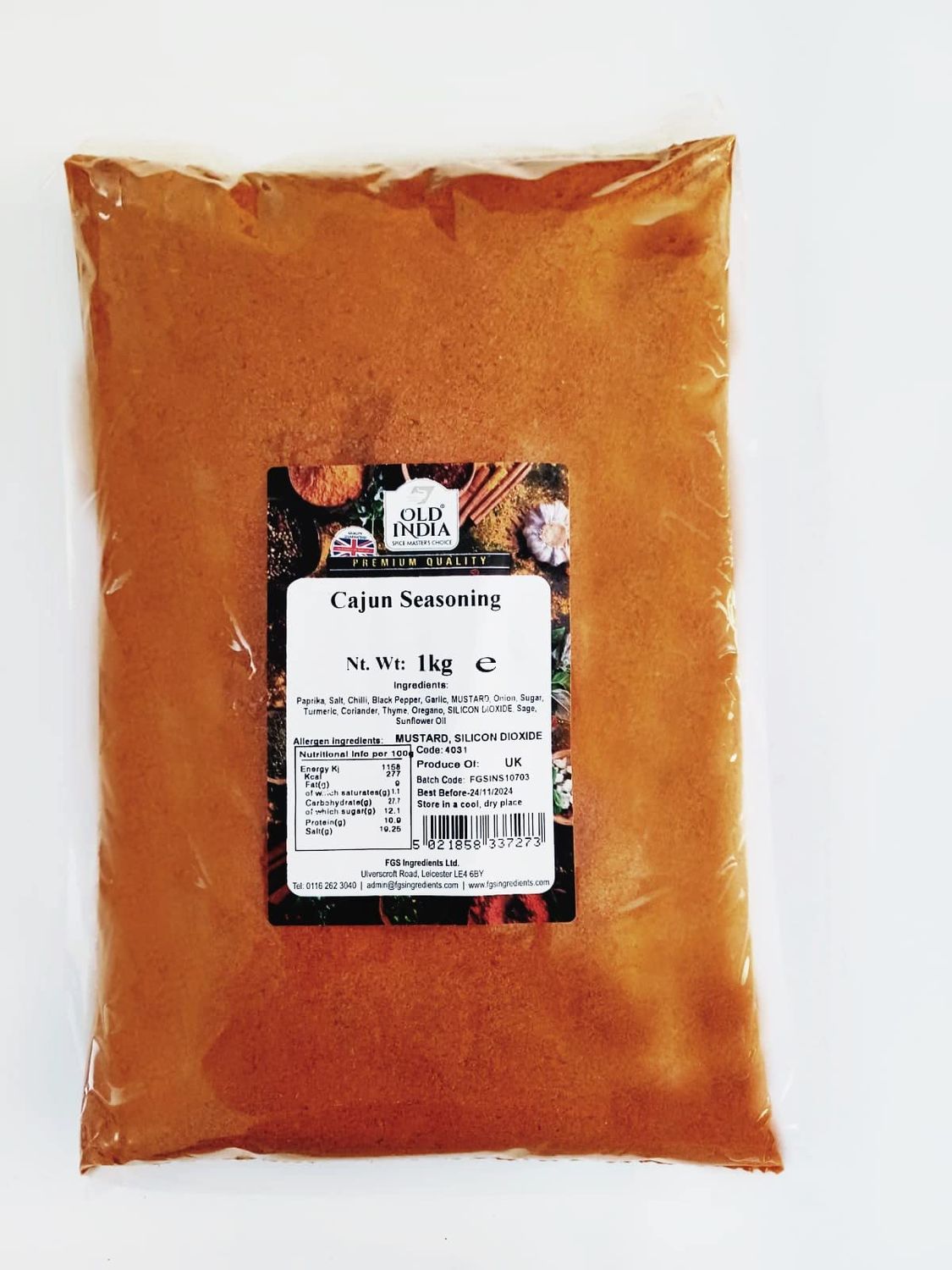 Old India Cajun Seasoning 1 Kg