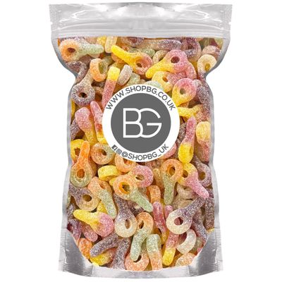 BG Quality Pick &amp; Mix Sweets - Choose Your Own Favourites Single Sweet Pouch 800g (Fizzy Sour Dummies (V))