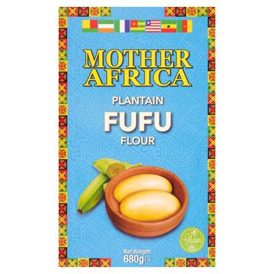 Mother Africa Fufu Flour (Plantain) 680g