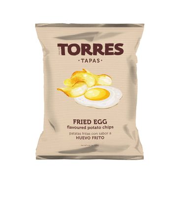 Fried Egg Potato Crisps