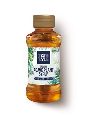 Tate &amp; Lyle Organic - Agave Syrup - Natural Sweetener from Blue Agave Plant - Gluten Free &amp; Vegetarian - Organic, No Artificial Colours or Flavours - Kitchen Accessories, Baking Accessories - 325g