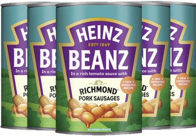 Heinz Baked Beans &amp; Richmond Pork Sausages 6 x 415G