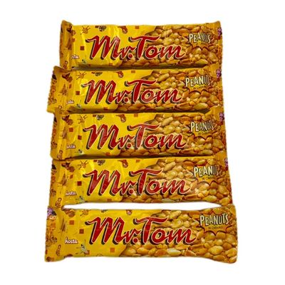 (Pack of 5) Mr Tom Peanut Bar 40g