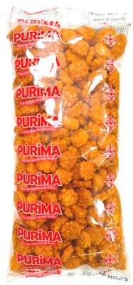 Chilli Rice Crackers 1kg - Large Bites Sized Bites - Hot Crunchy Crispy Spicy Sweet Flavour - Ready to Eat - Fried Thai Cracker Snack Puffs Bulk Chili Senbei Snacks Vegan (Packaging May Vary) PURIMA