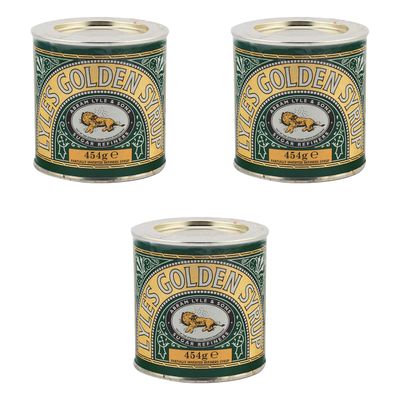 Tate &amp; Lyle, Syrup Golden, 454 Gram Pack of 3