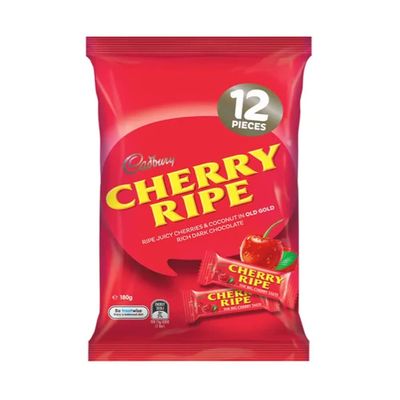 Cadbury Cherry Ripe Multi-Pack 180g - 12 delicious pieces