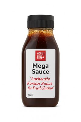 WOORI CHOPCHOP Mega Sauce (200g) Soy Sauce Glaze with Sweet, Savoury &amp; Spicy Flavour Perfect for Chicken, BBQ, Stir Fry &amp; Marinades
