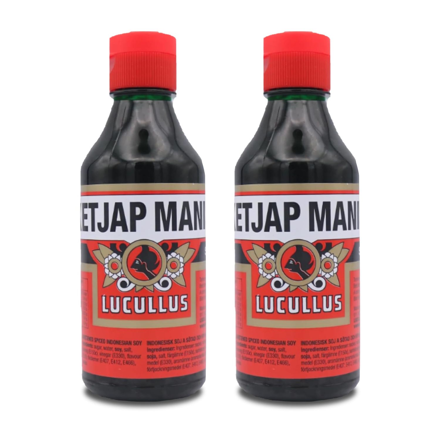 Lucullus Ketjap Manis 250ml Indonesian Sweet Soy Pack of 2