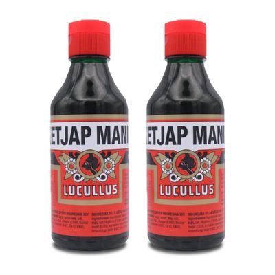 Lucullus Ketjap Manis 250ml Indonesian Sweet Soy Pack of 2