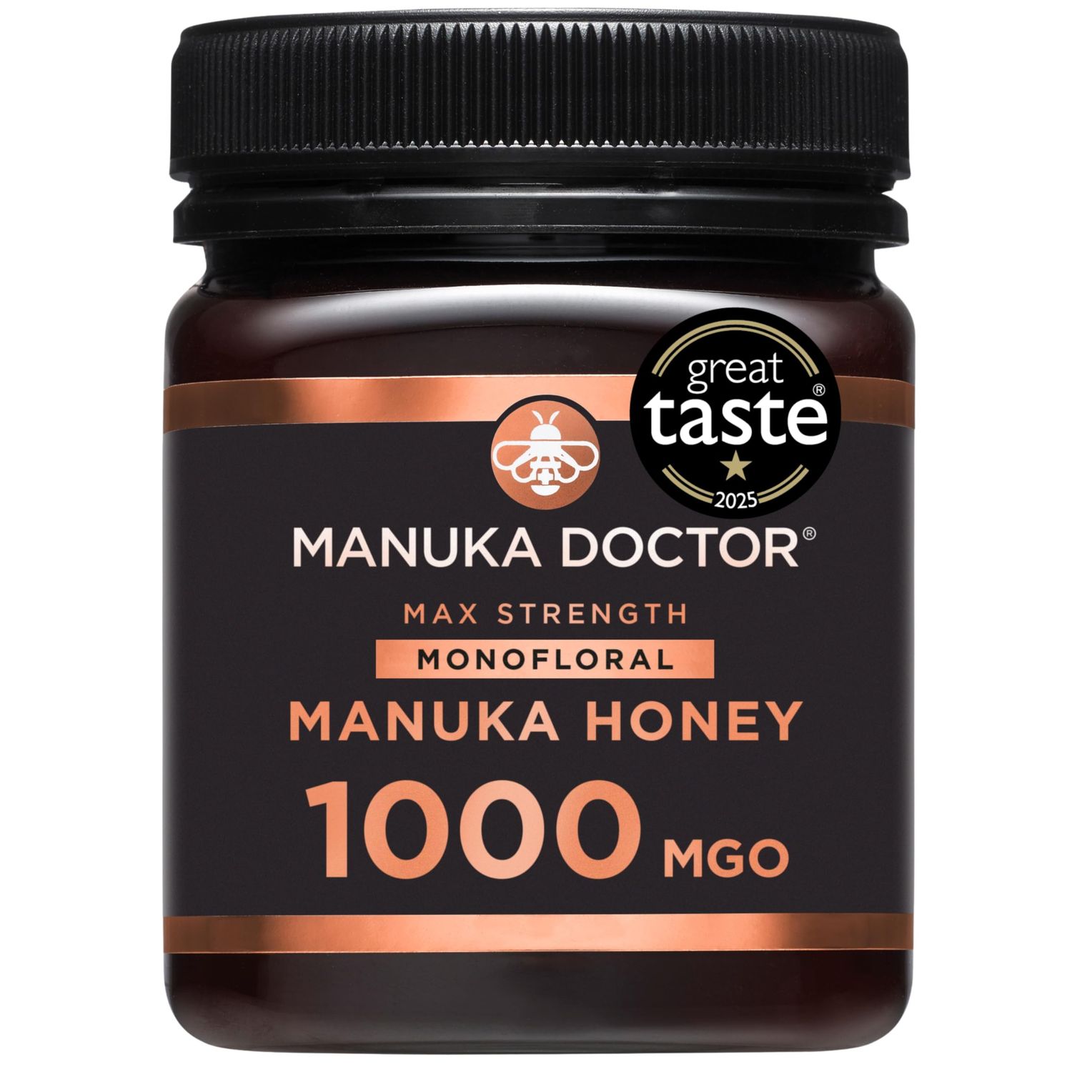 MANUKA DOCTOR MGO 1000 Manuka Honey Monofloral 250g 100% Pure New Zealand Honey Certified RAW Non-GMO Independently Lab Tested Hive to Home Traceable