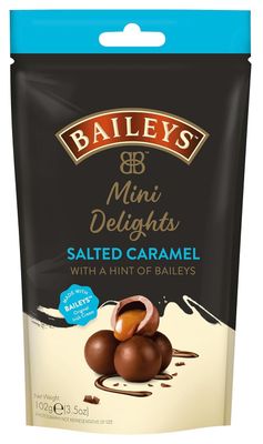 Baileys Chocolate Mini Delights Salted Caramel, 102 g