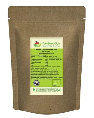 1kg Premium Fresh Organic Mixed Nuts (Walnuts, Brazils, Casews) (1kg)