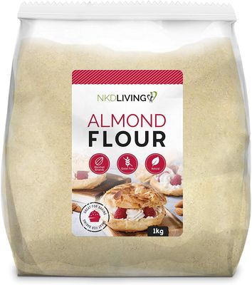 NKD Living Almond Flour (1kg) Finely ground almonds from Spain