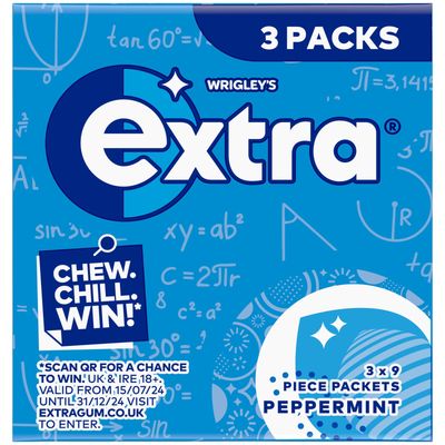 Extra Peppermint Sugar Free, 37.8g