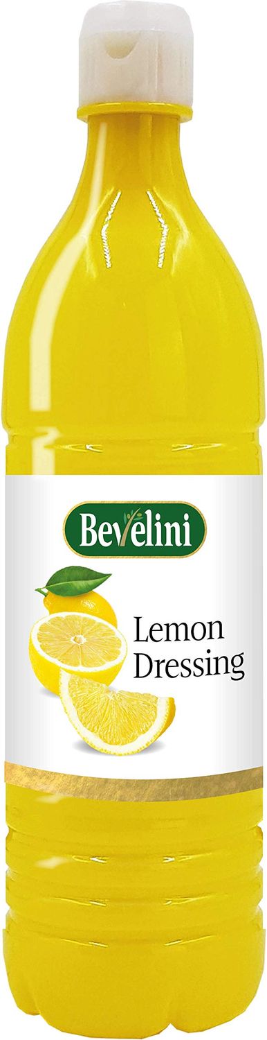 Bevelini Lemon Dressing 350ml Bright Citrus Flavour for Salads, Vegetables &amp; Seafood Versatile Liquid Condiment Smooth Texture Ideal for Everyday Cooking