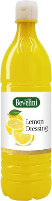Bevelini Lemon Dressing 350ml Bright Citrus Flavour for Salads, Vegetables &amp; Seafood Versatile Liquid Condiment Smooth Texture Ideal for Everyday Cooking