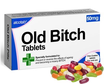 Funny Joke Prank Pill Box Gag Gift includes Jelly Beans Sweets, Mothers Day Presents for Mum, 30th, 40th, 50th, 60th Birthday, Funny for Women, Under 10 Pounds