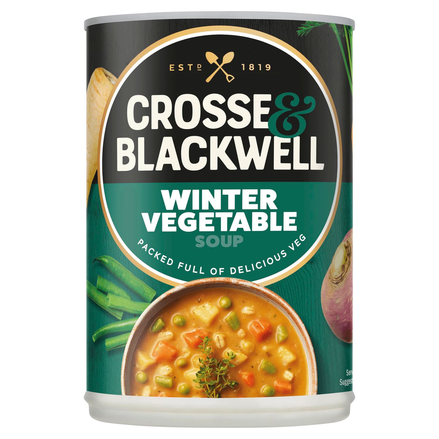 Crosse and Blackwell Winter Vegetable Soup, 400 g (Pack of 6)
