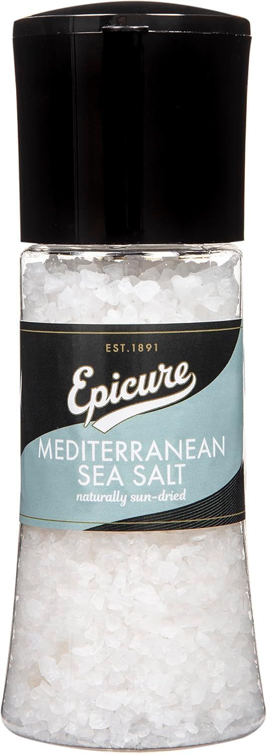 Epicure Mediterranean Sea Salt Freshly Ground Seasoning Grinders 270 g (Pack of 1)