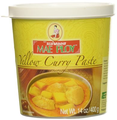 Mae Ploy Thai Yellow Curry Paste 400 g