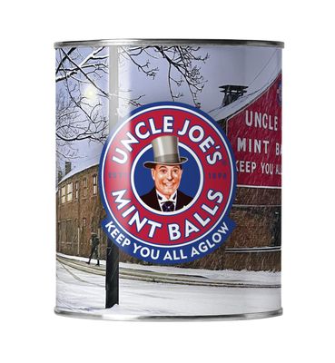 Uncle Joe's Mint Balls 120g Factory Snow Tin