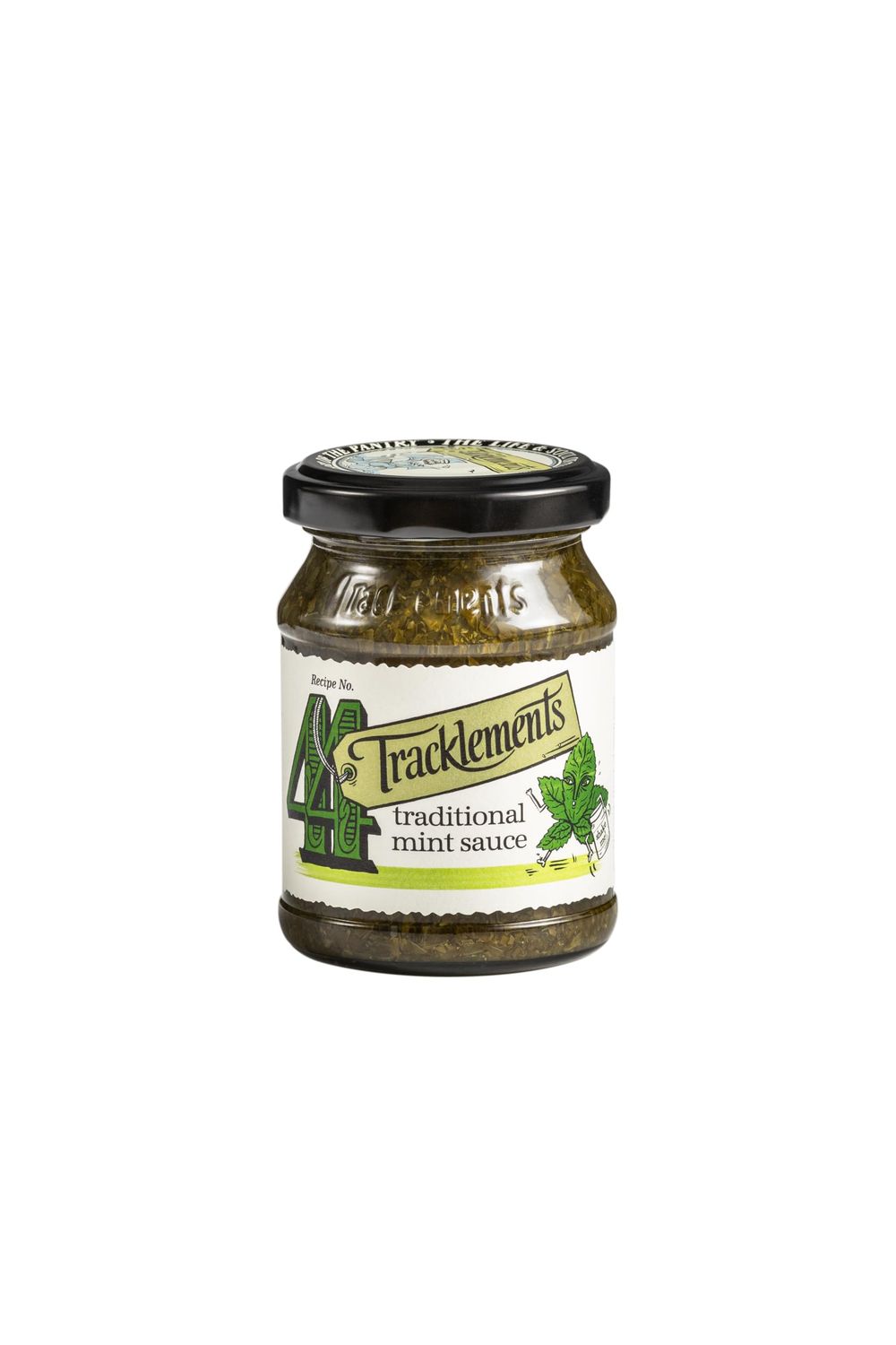 Tracklements Traditional Mint Sauce, The Ideal Condiment for Lamb and Spuds or Partnered with Greek Yoghurt and Pea Rissoto, Vegetarian and Vegan Friendly, Gluten Free, 150g Jar