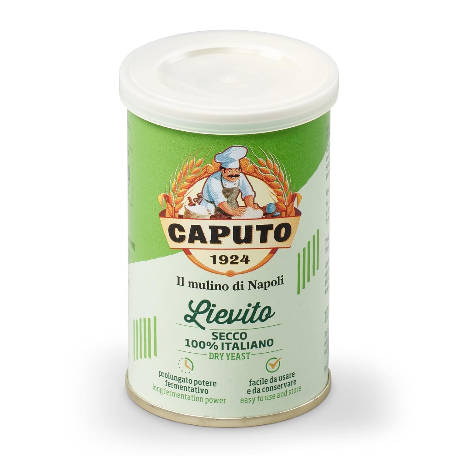 3X Caputo Lievito Secco 100% Italian Dry Yeast for The Bakery High Activity Pizza 100g