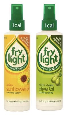 2 x Frylight Mixed 1 x Extra Virgin Olive Oil &amp; 1 x Sunflower Oil Cooking Spray 190 ml x 2 (Pack of 2)
