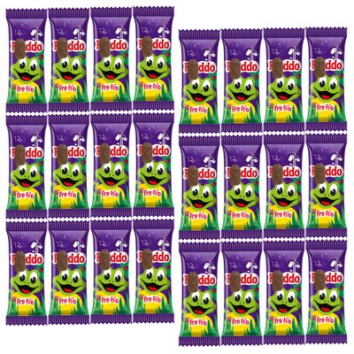 Chocolate Bars Multipack - Fredo Frog Chocolate Bars 18g x 24