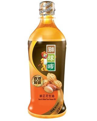 WaNaHong Lion &amp; Globe Peanut Oil Healthy and Nutrious Cooking Oil (600mL)