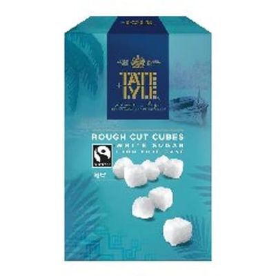 Tate &amp; Lyle Rough Cut White Sugar Cubes 1kg