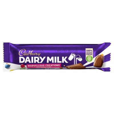 Cadbury Dairy Milk Marvellous Creations, with Jellies, Popping Candy &amp; Cocoa Chunks, 47 g (Pack of 24)