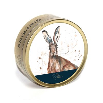 Simpkins - Meg Hawkins - Hare Tin with Mixed Fruit Drops - Travel Sweets 175g - Pack of 1