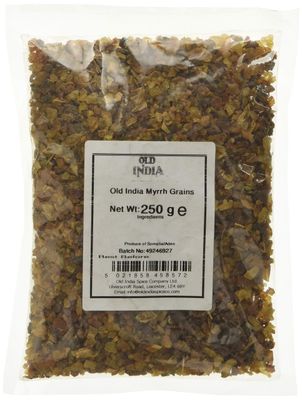 Old India Myrrh Grains 250g, Packaging may vary