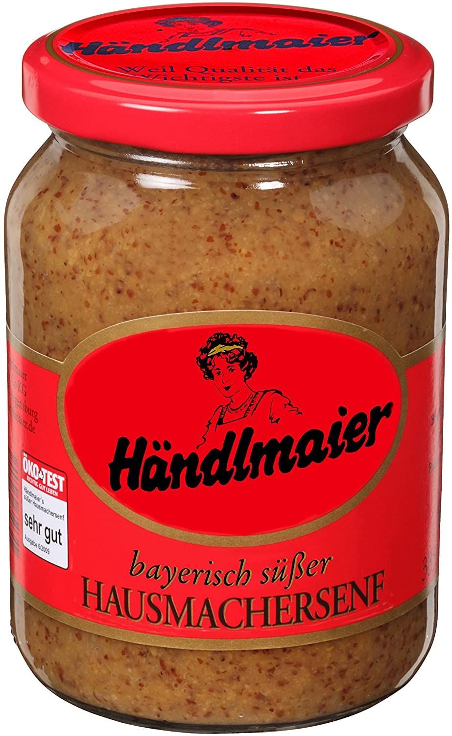 Haendlmaier Sweet Bavarian Mustard 335ML 385G - imported by DFB