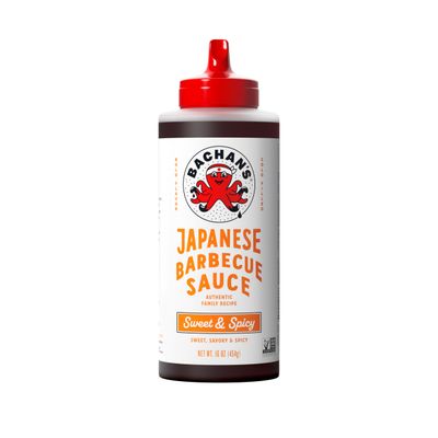 Bachan'S Japanese Barbecue Sauce Hot &amp; Spicy 16OZ