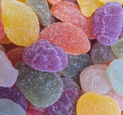 Fruit Jellies 1 Kilo Bulk Bag 1KG Assorted Sweet Pick and Mix for Parties, Gifts, and Sharing.