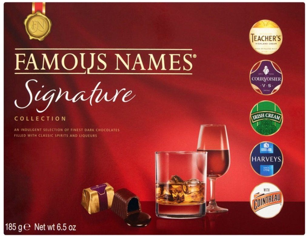 Elizabeth Shaw Famous Names Liqueurs 165G