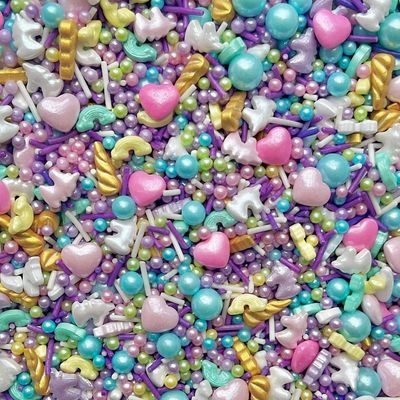 Unicorn sprinkles pink gold horns lilac white Vegan Vegetarian Halal edible pearls hearts cupcake cake toppers biscuits pearls decoration 100s 1000s bright girly party decor baking UNICORN KISSES Unicorn sprinkles pink gold horns lilac white Vegan Vegetarian Halal edible pearls hearts cupcake cake toppers biscuits pearls decoration 100s 1000s bright girly party decor baking UNICORN KISSES